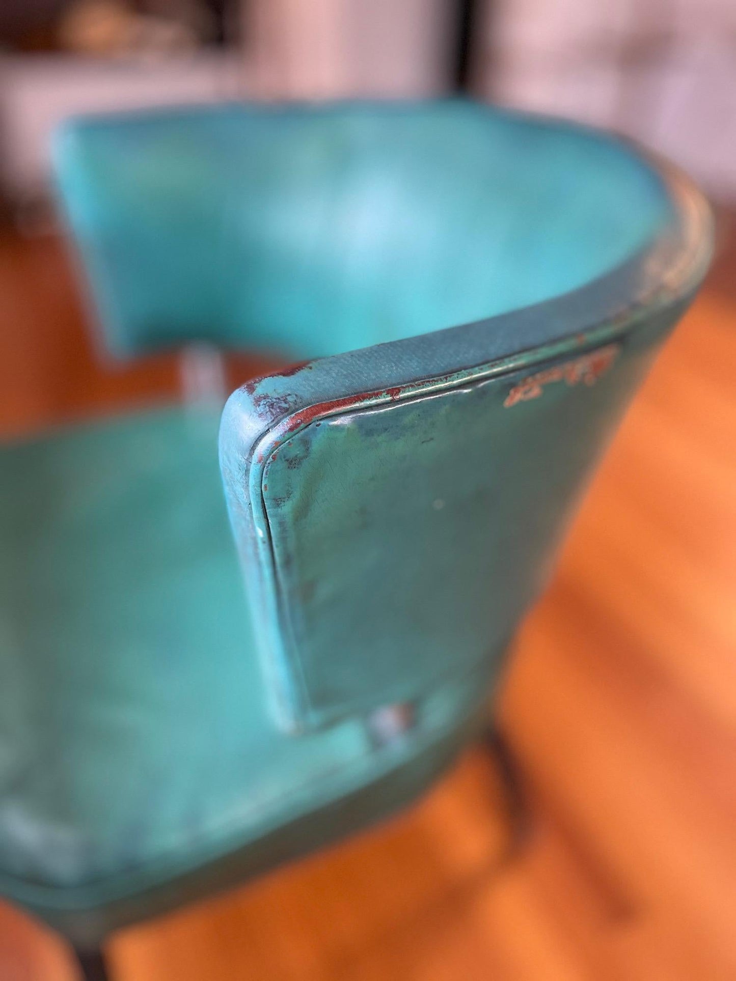 Curved Back Chair from SS United States