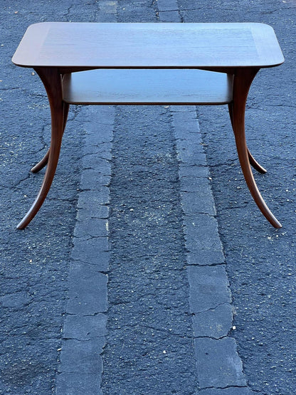 T.H. Robsjohn-Gibbings for Widdicomb Klismos Side Table