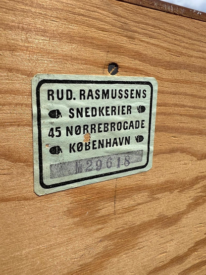 A Set of 4 Cabinets by Mogens Koch for Rud Rasmussen in Teak Danish Mid Century