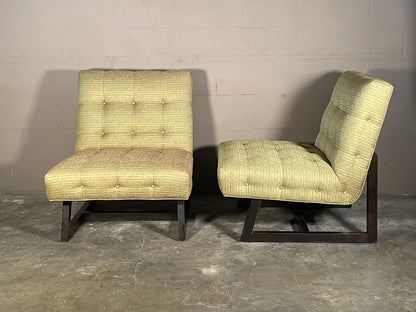 Pair of Classic Slipper Chairs