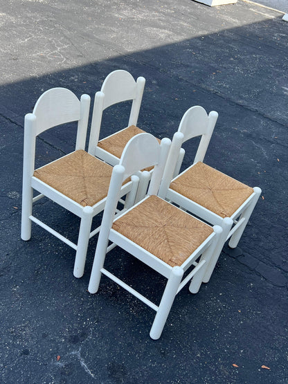 1970's Vintage Hank Loewenstein Padova Dining Chairs, Set of 4