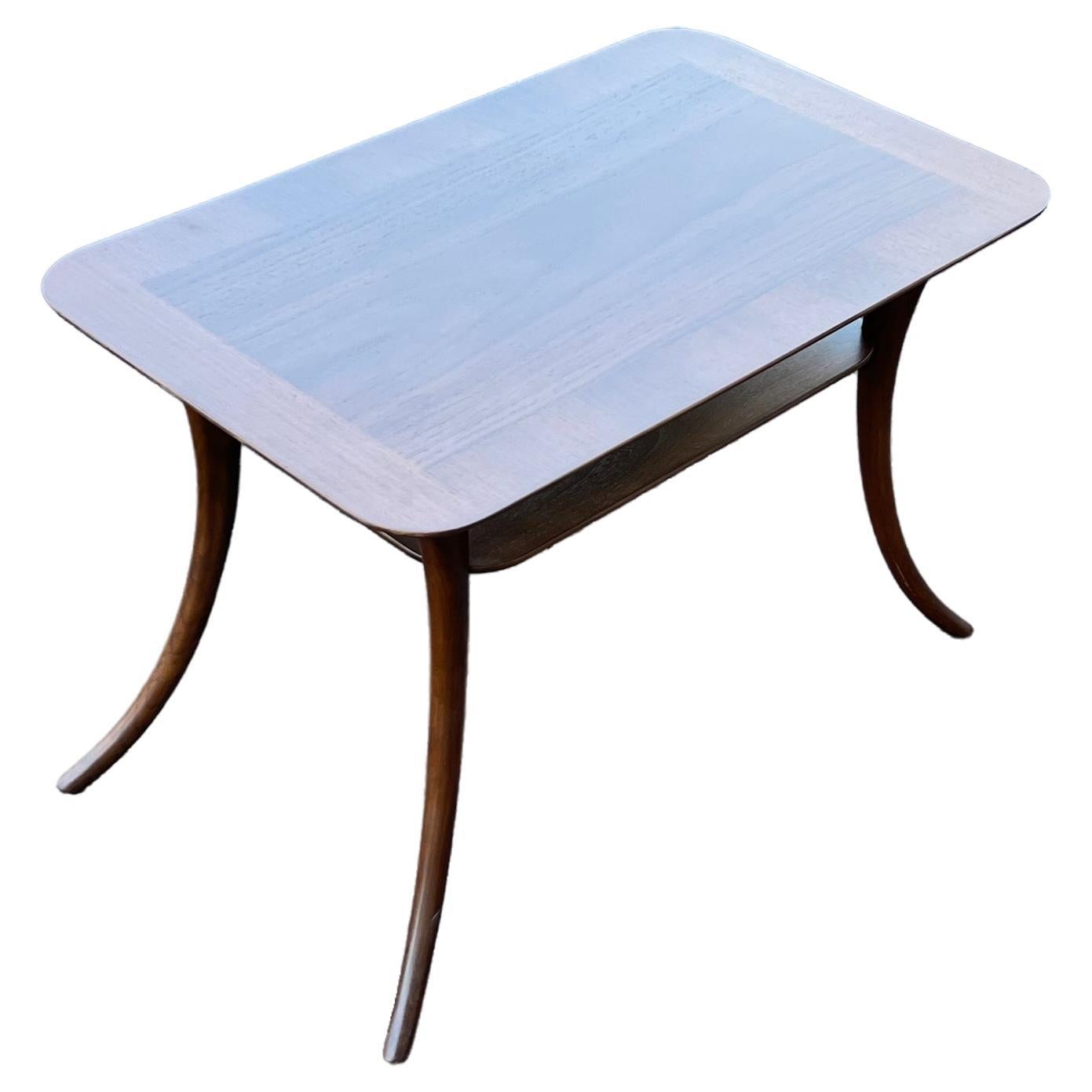 T.H. Robsjohn-Gibbings for Widdicomb Klismos Side Table