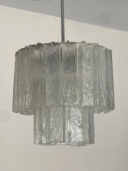 Italian Vintage 1970's Chandelier Murano Venini