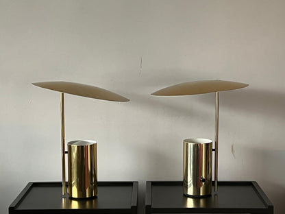 A Pair Of George Nelson Half Lamps for Koch Lowy