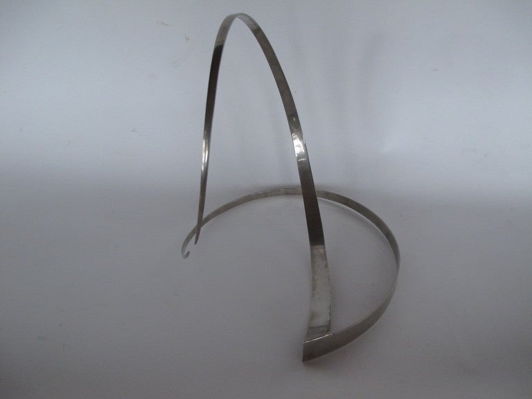 A Paul Sisko Stainless Steel Sculpture