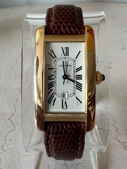 Cartier Tank Americaine Yellow Gold Automatic 1725