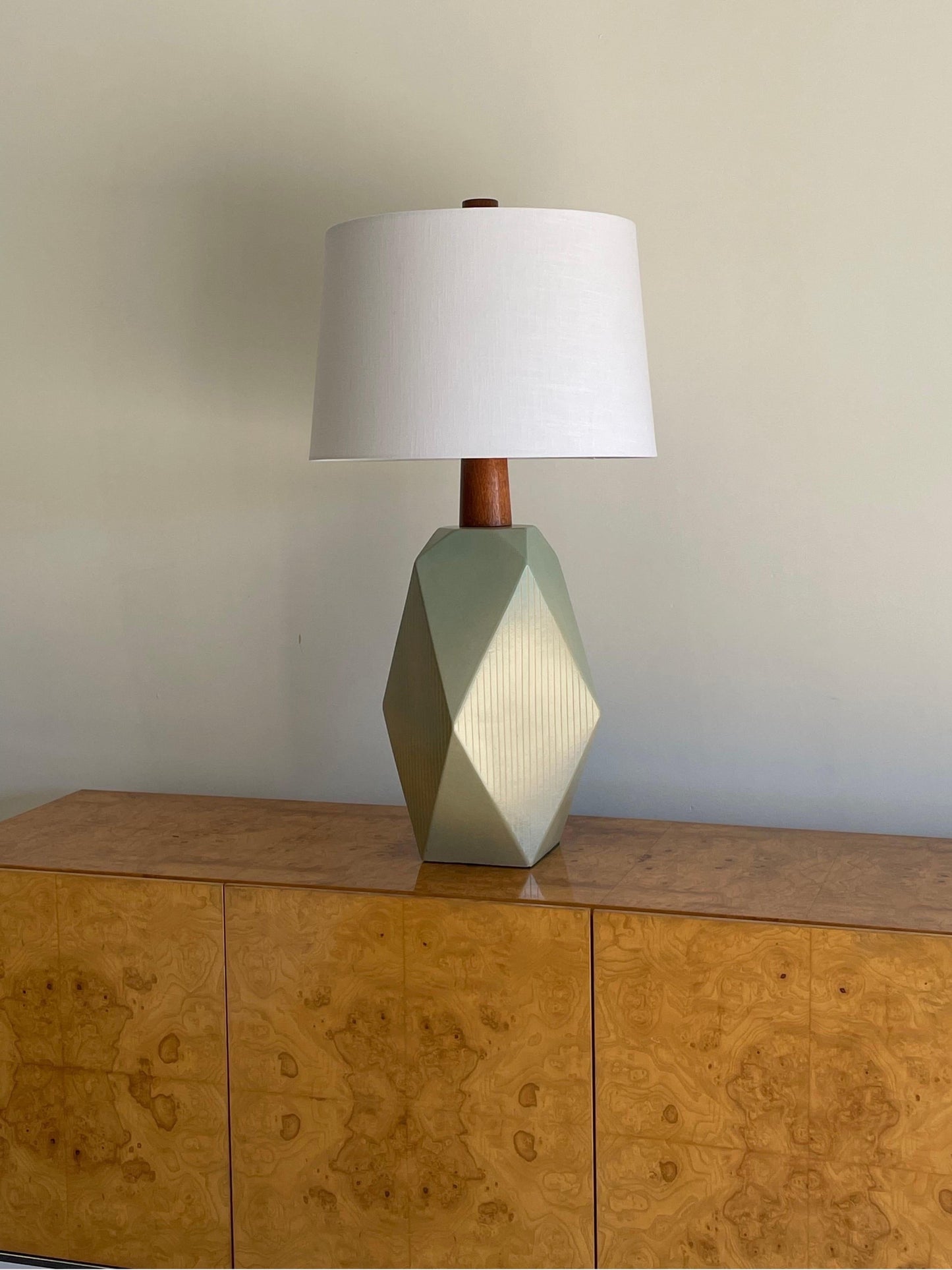 Geometric Table Lamp by Jane and Gordon Martz