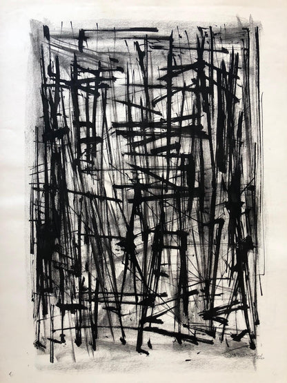 Robert Freiman Drawing, 1956