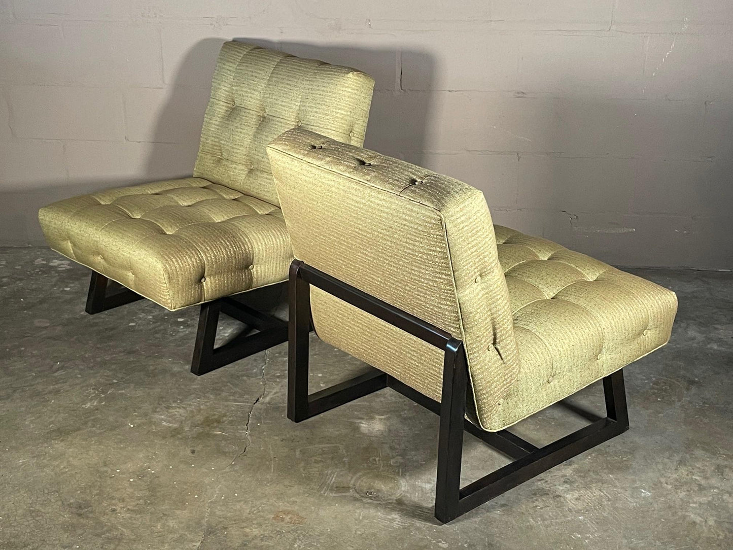 Pair of Classic Slipper Chairs