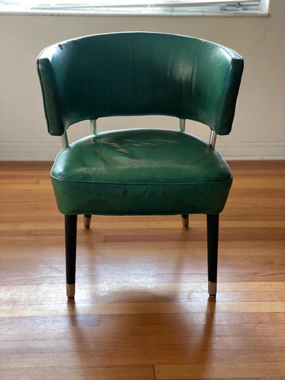 Curved Back Chair from SS United States