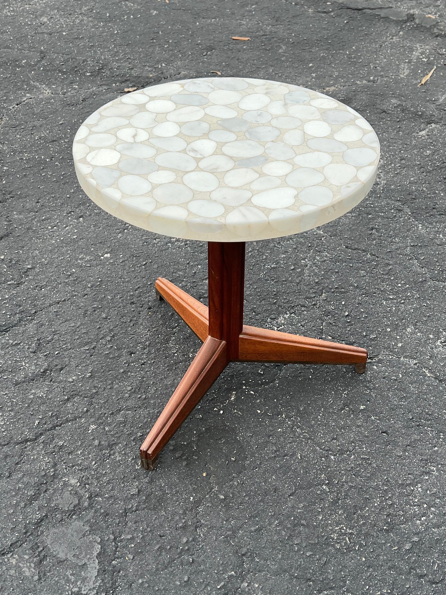 Edward Wormley for Dunbar Table with Marble Terrazzo Top