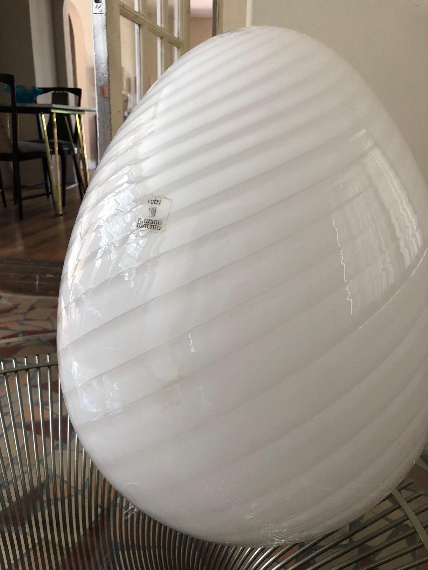 Vetri Murano Egg Lamp