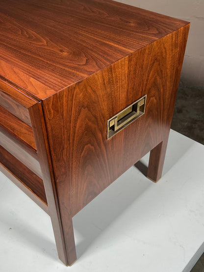 Low Chest in Walnut by Edward Wormley