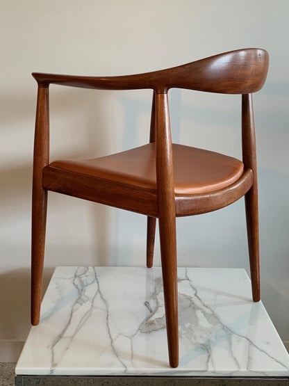 Hans Wegner "The" Chair Johannes Hansen Teak Original Danish