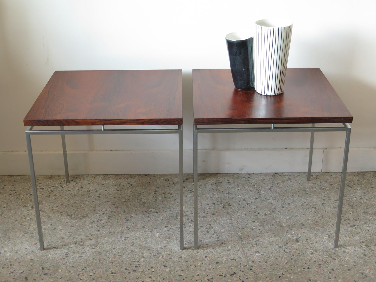 Classic Knud Joos Side Tables Jason Mobler Denmark 1960's