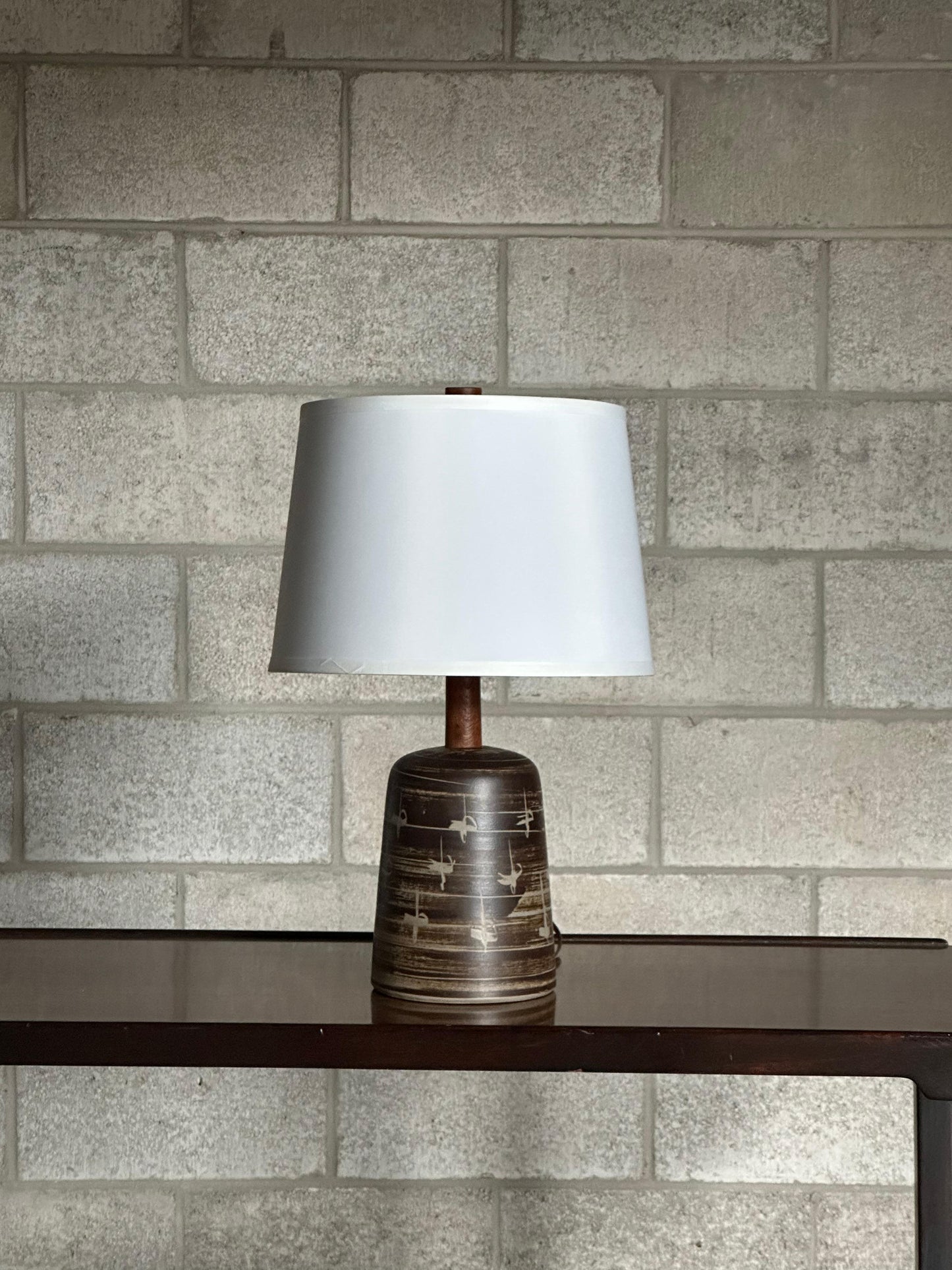 Jane and Gordon Martz Ceramic Table Lamp for Marshall Studios