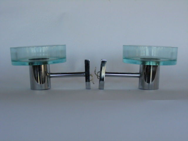 A Pair of Seguso Sconces