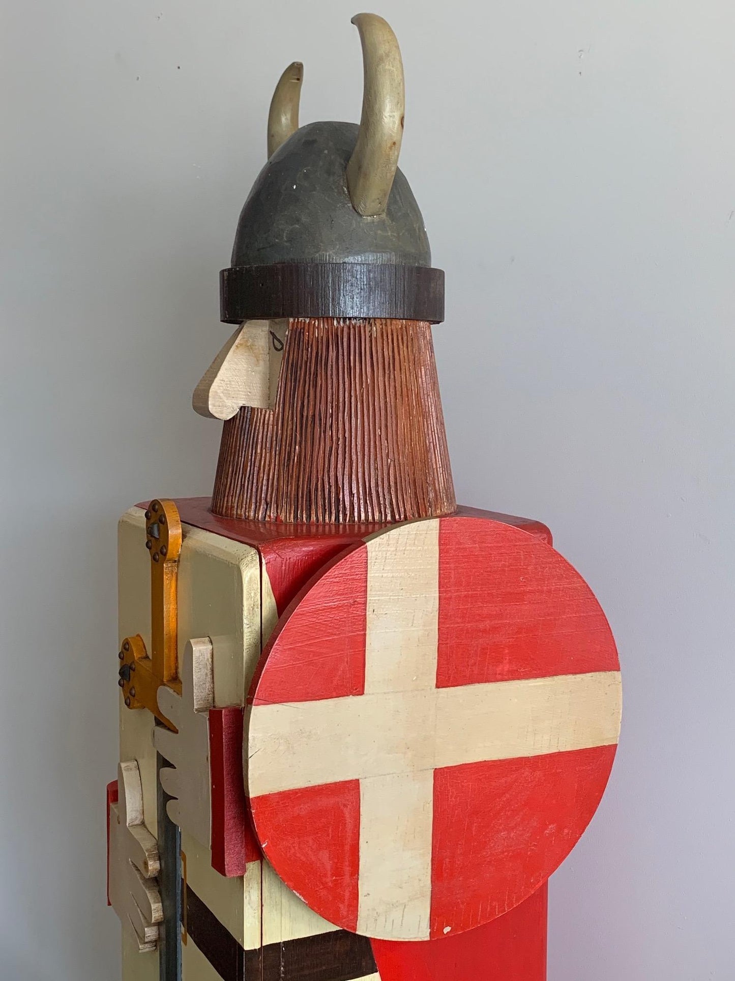 Danish Viking Bar Cabinet