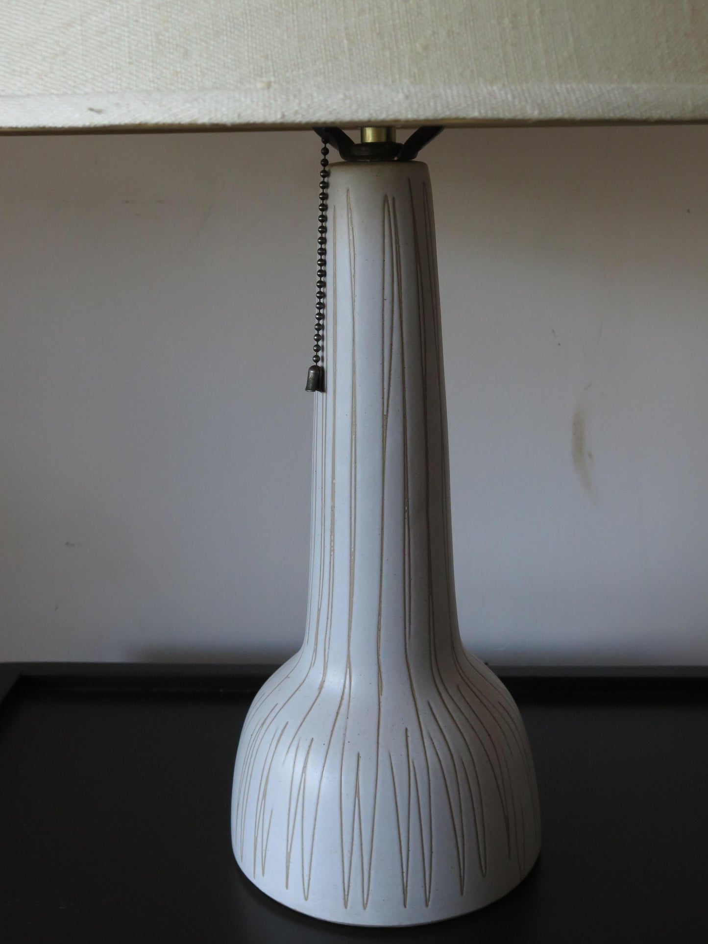 A Gordon Martz Table Lamp With Sgrafitto Decoration ca' 1960's