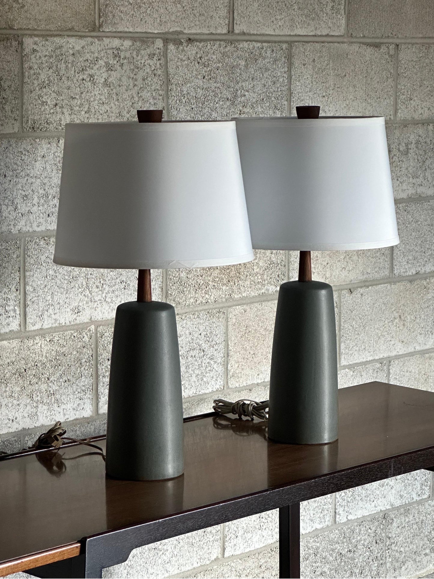 Jane and Gordon Martz Ceramic Table Lamps