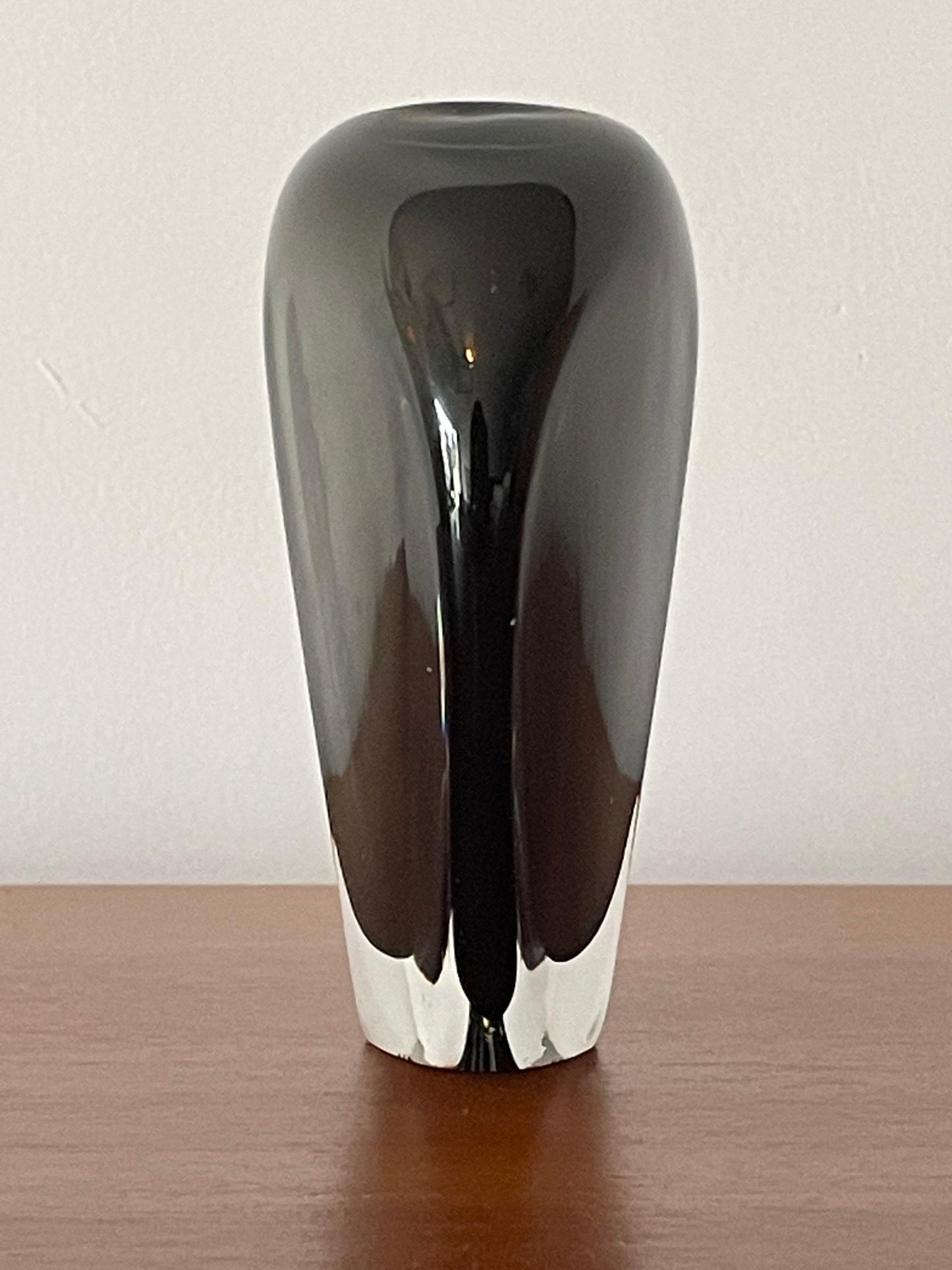 Nils Landberg for Orrefors "Sommerso" Glass Vase