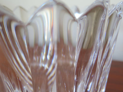 Orrefors "Crown" Heavy Crystal Bowl