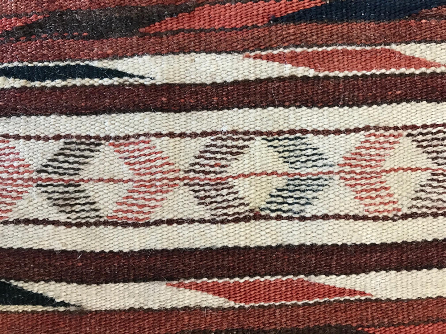 Antique Flat Woven Turkish Kilim Rug