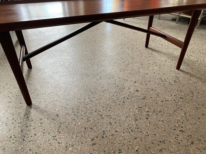 Rare J.Clausen Teak Coffee Table, circa 1950s