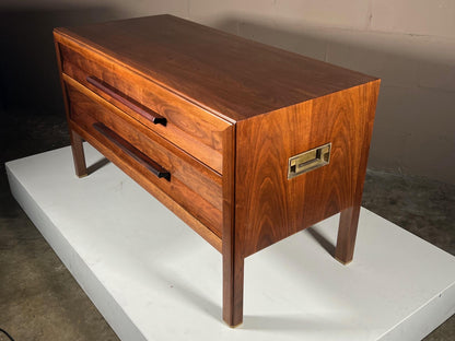 Low Chest in Walnut by Edward Wormley