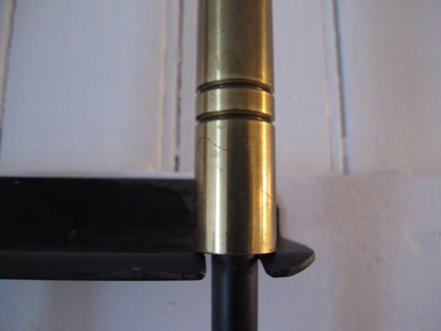 A Set of Modernist Firetools with Brass Handles