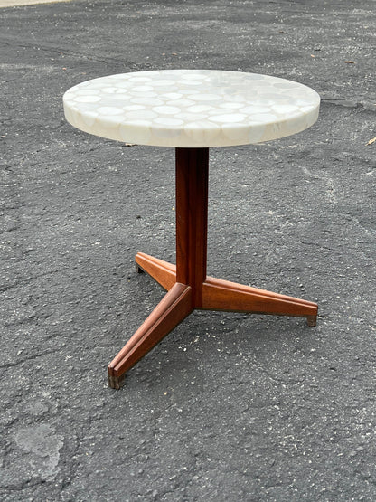 Edward Wormley for Dunbar Table with Marble Terrazzo Top