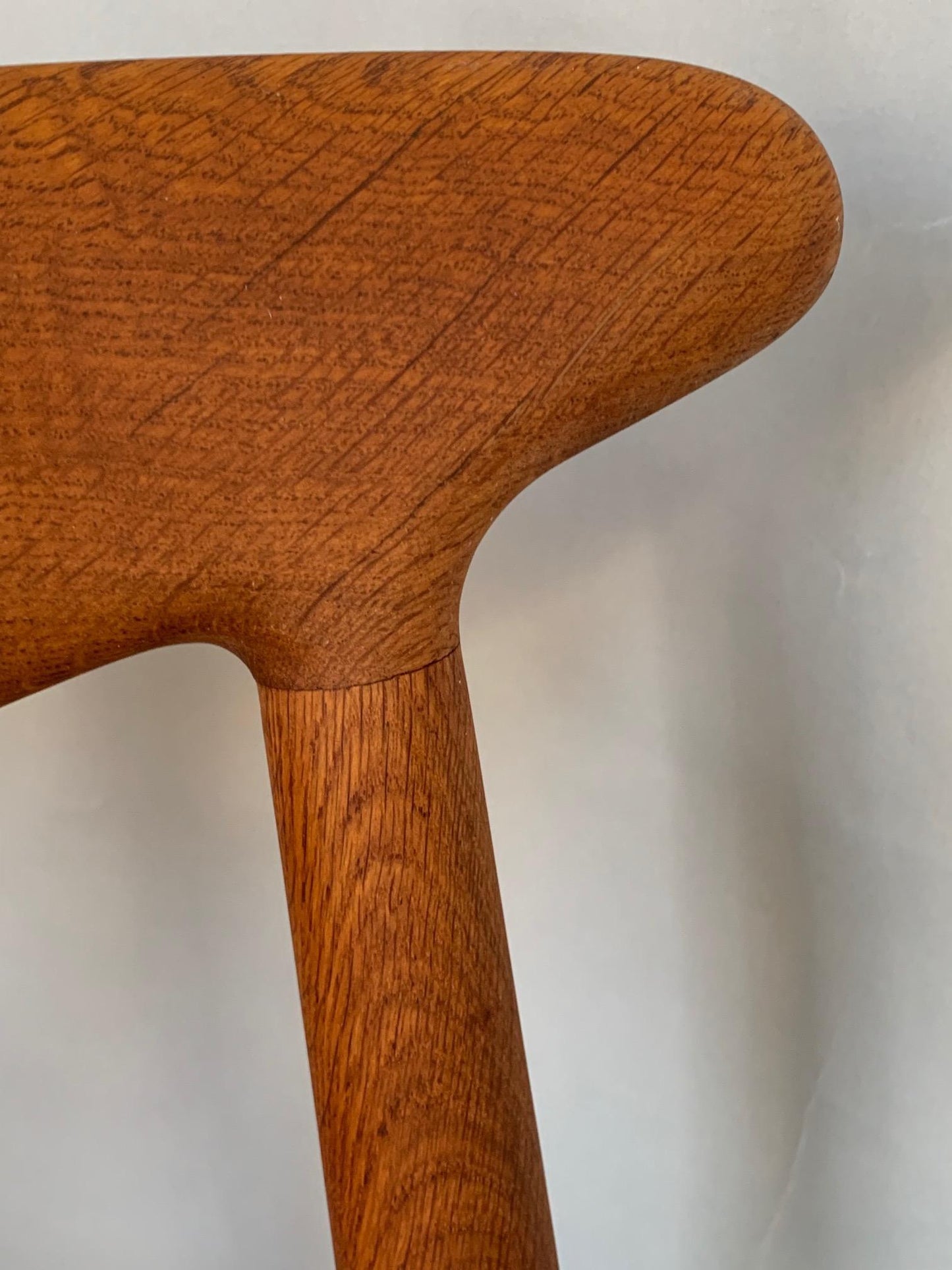 Pair of Classic Hans Wegner Side Chairs in Oak