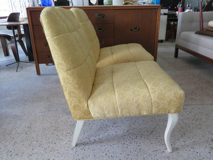 Pair of Classic Slipper Chairs by Kroehler