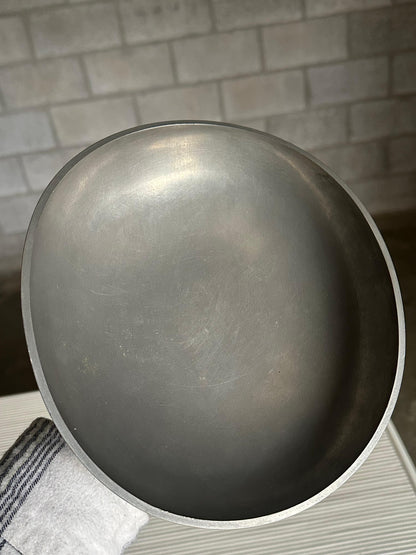 Edvin Oller for Gjutet Tenn / Schreuder & Olsson Large Pewter Bowl, Sweden