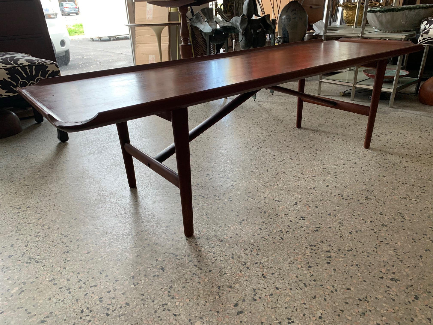 Rare J.Clausen Teak Coffee Table, circa 1950s