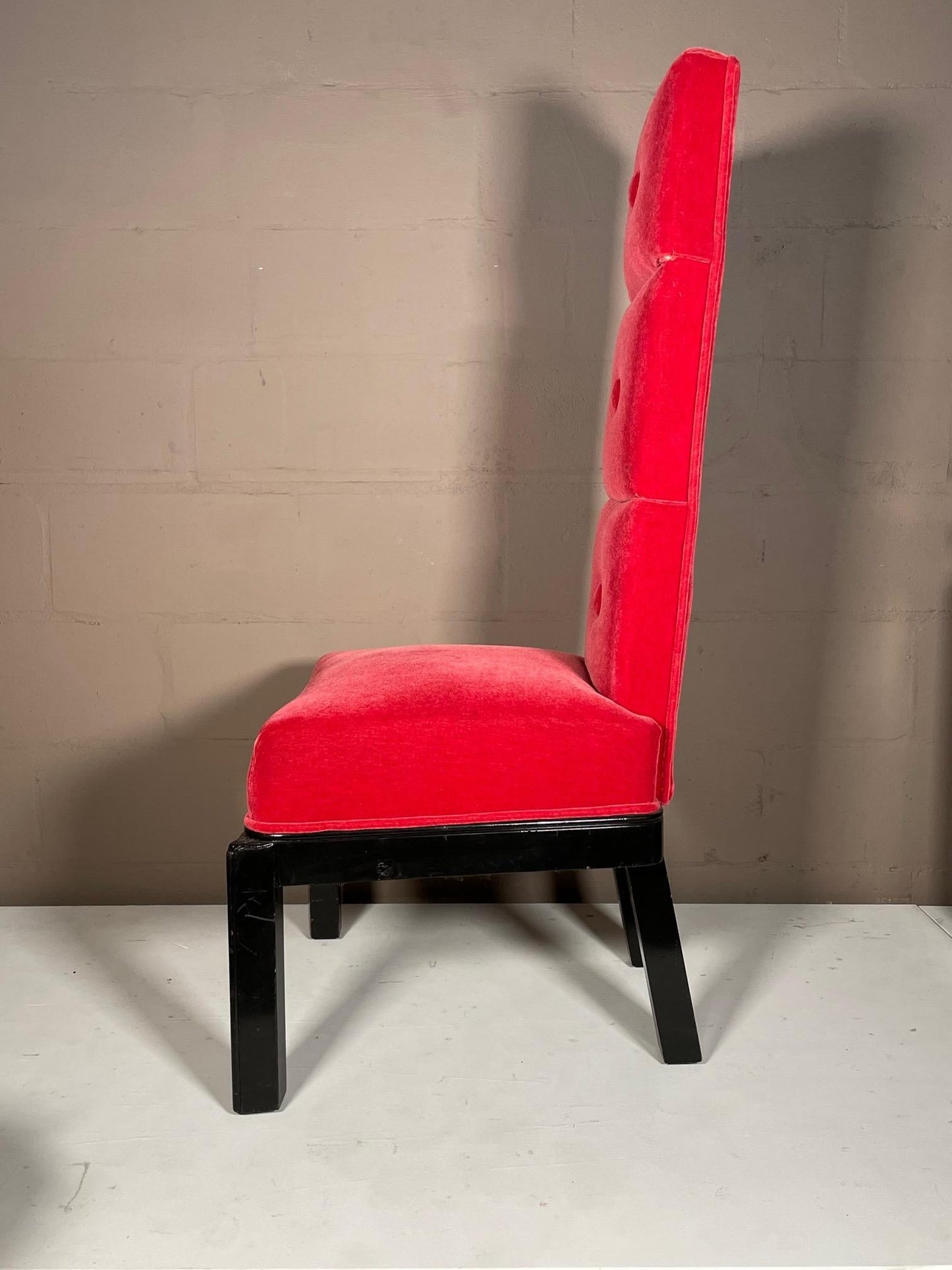 Classic James Mont Tall Back Chair