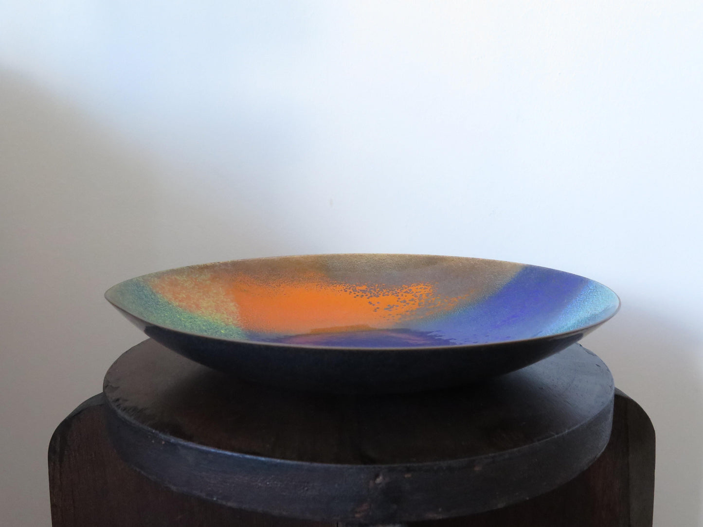 Unusual Enamel Bowl by Bovano