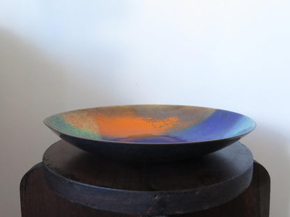 Unusual Enamel Bowl by Bovano