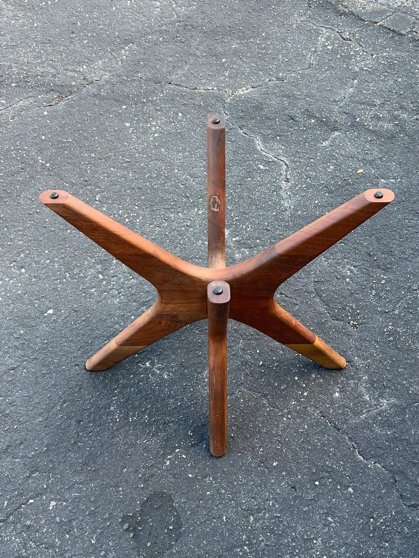 Adrian Pearsall "Jacks" Side Table in Walnut