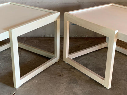 Pair of End Tables by Paul Laszlo for Brown Saltman