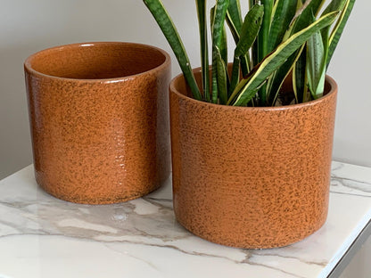 Great Pair of Midcentury Planters by Gainey Pottery