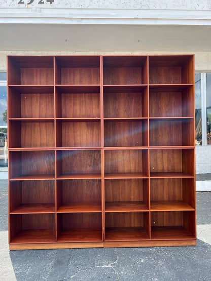 A Set of 4 Cabinets by Mogens Koch for Rud Rasmussen in Teak Danish Mid Century