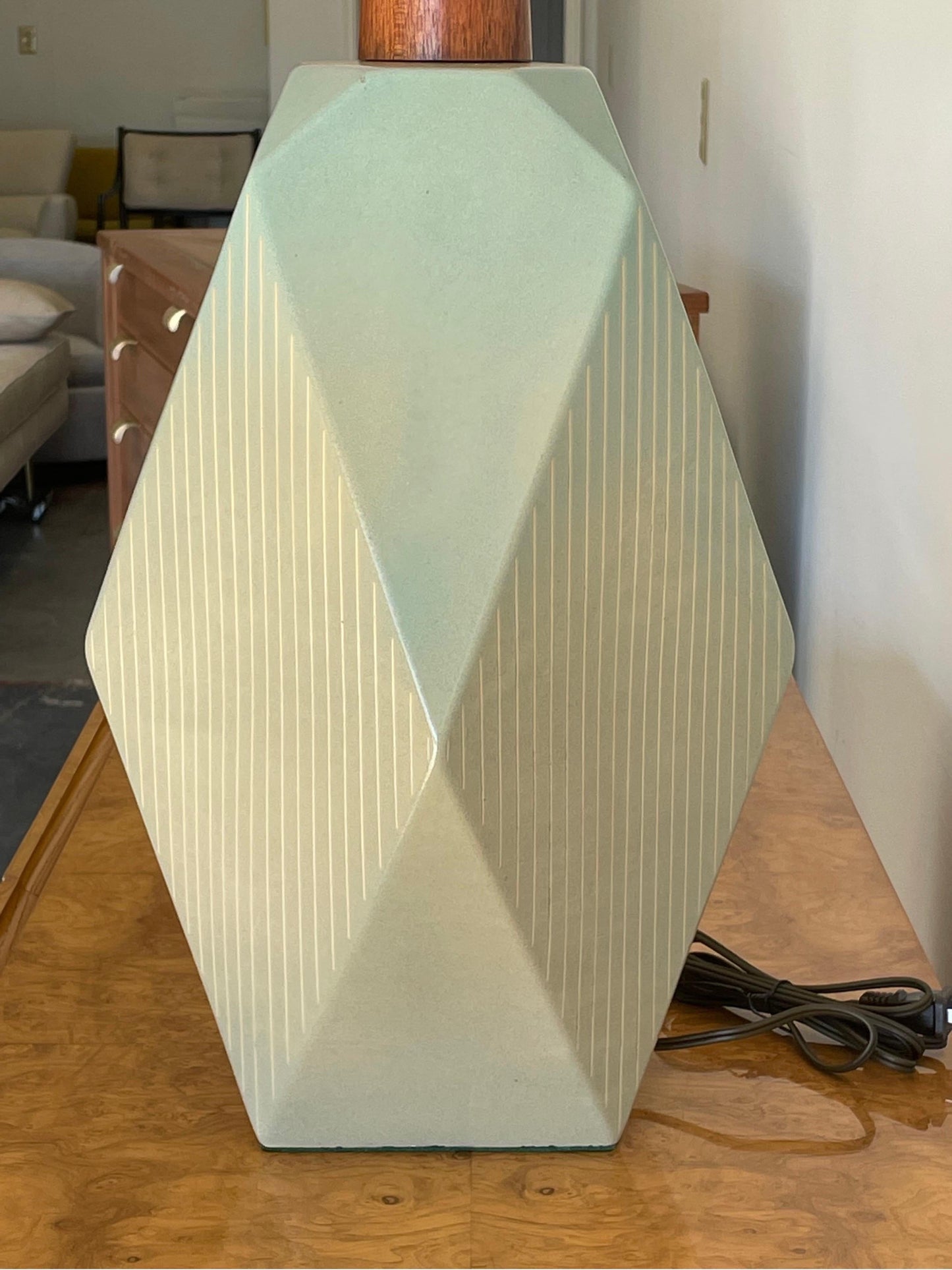 Geometric Table Lamp by Jane and Gordon Martz