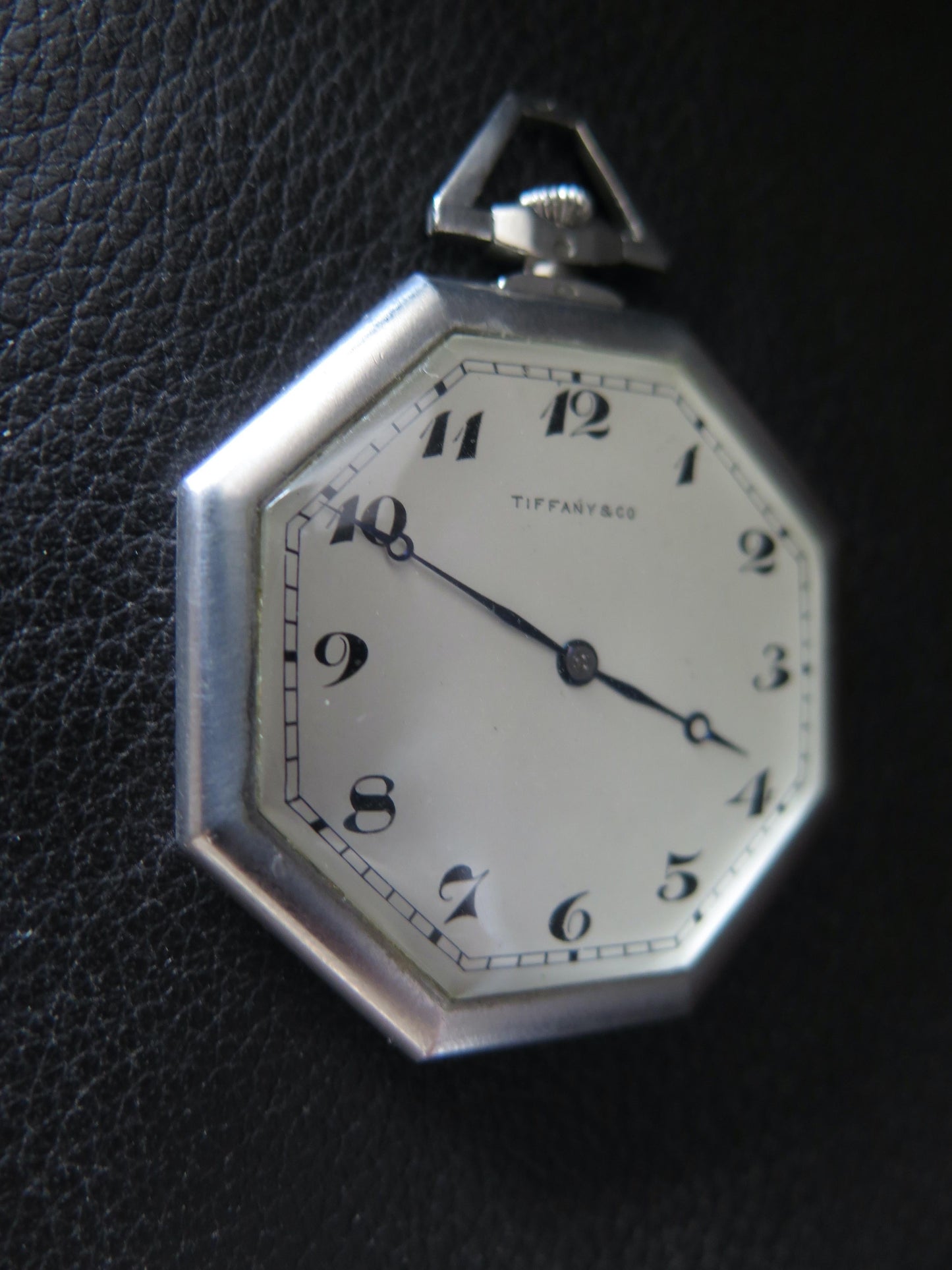 Tiffany Art Deco Pocket Watch By Audemars Piguet