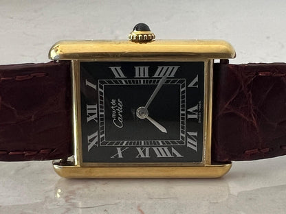 Cartier Tank Watch, circa 1980s