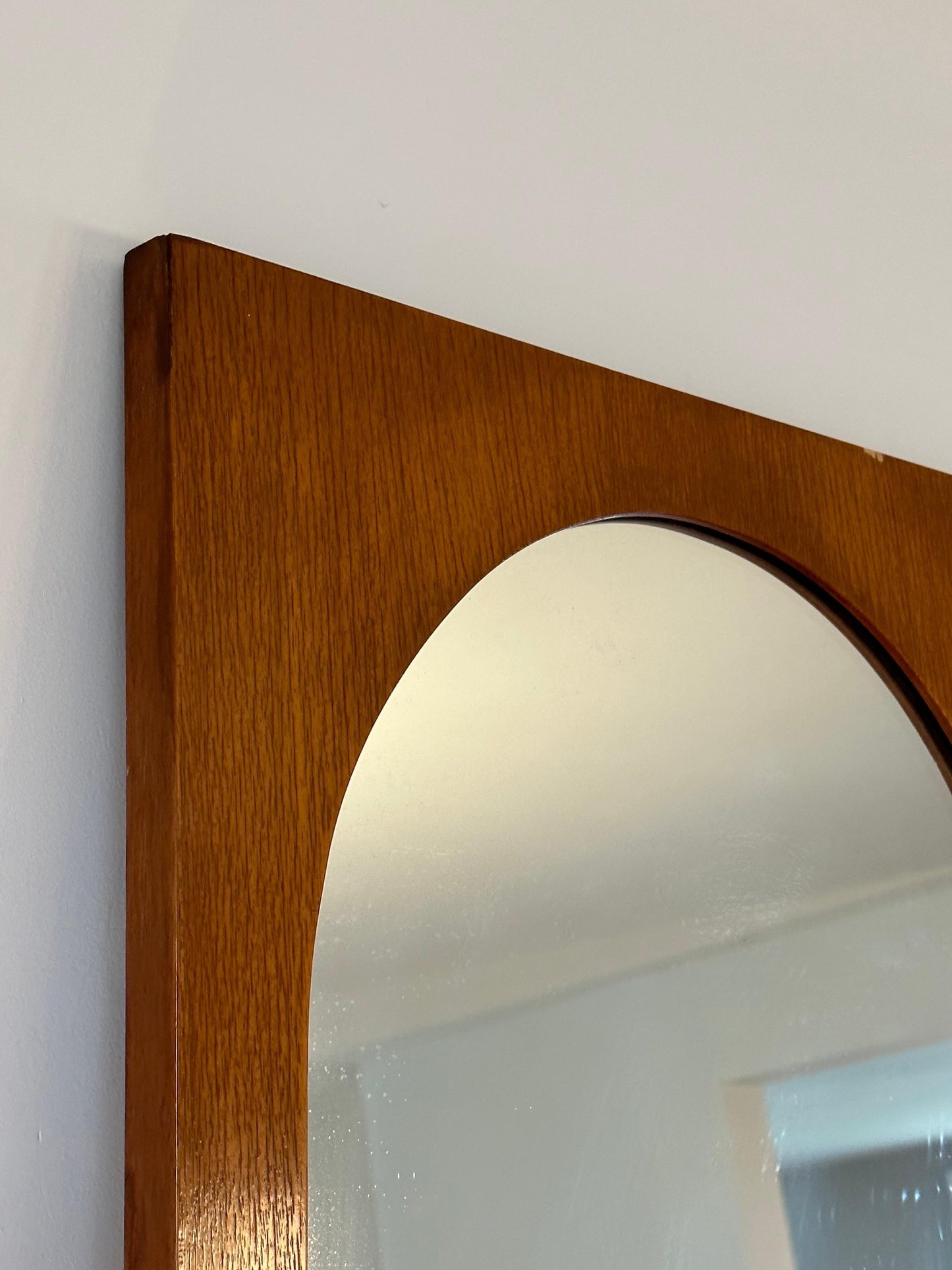 T.H. Robsjohn-Gibbings Rare Arch Colosseum Wall Mirror for Widdicomb