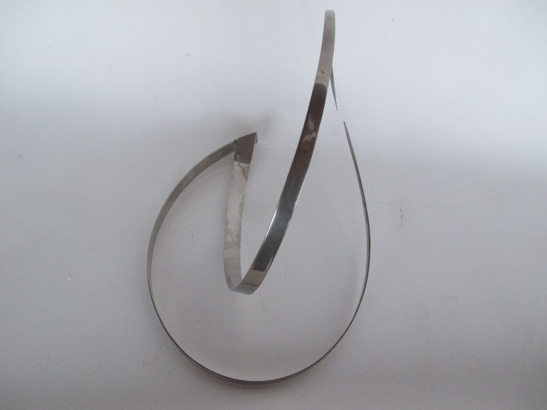 A Paul Sisko Stainless Steel Sculpture