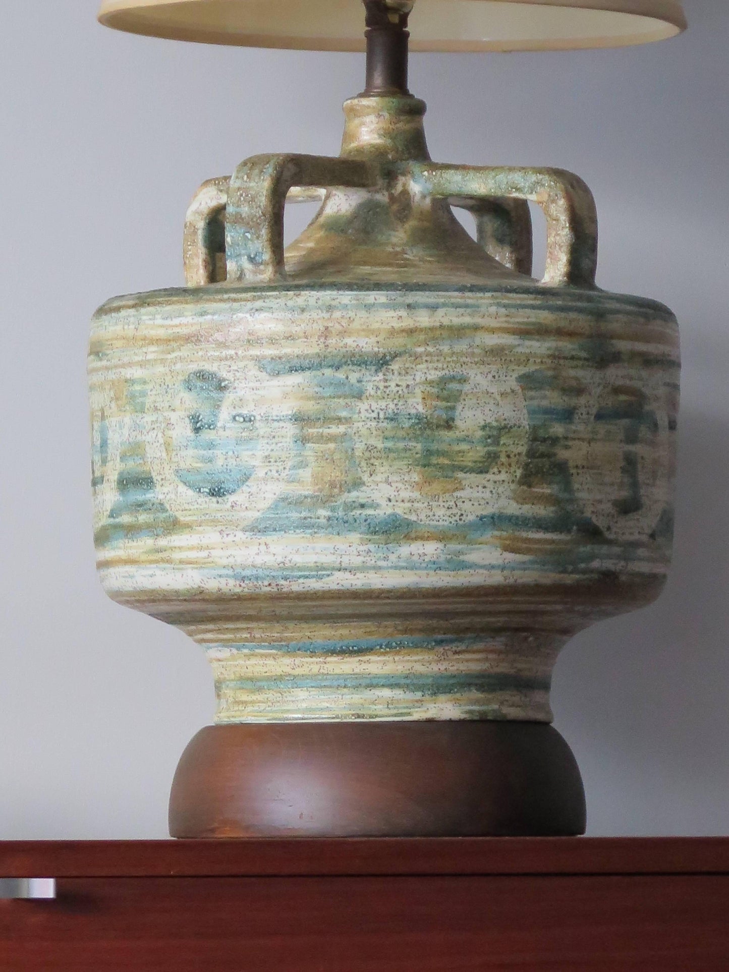 Large Raymor Ceramic Lamp, 1950s