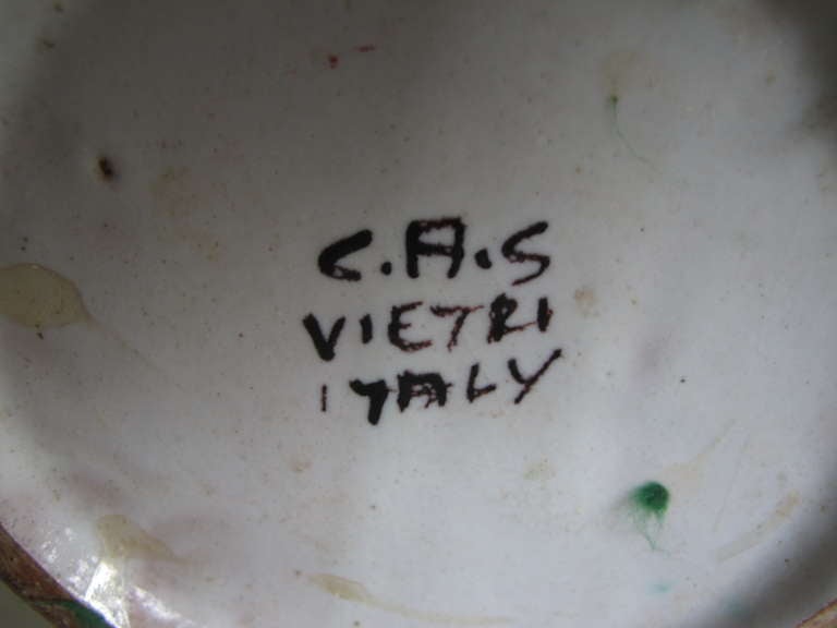 C.A.S. Vietri Ceramic Vase