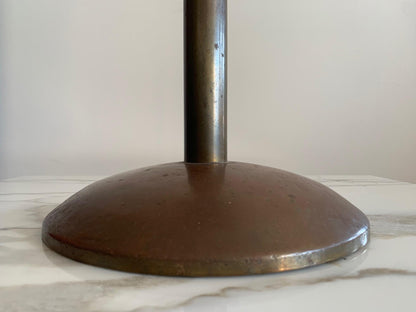 Minimalist Bronze Table with Tile Top